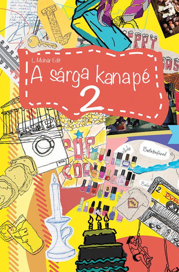 A sárga kanapé 2 - könyvborító