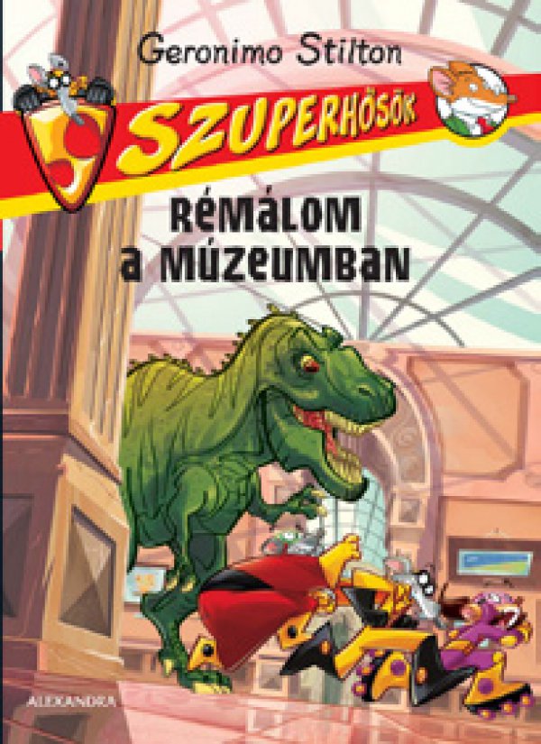 Rémálom a múzeumban - könyvborító