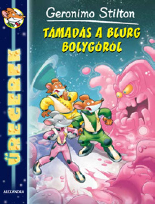 Támadás a Blurg bolygóról - könyvborító