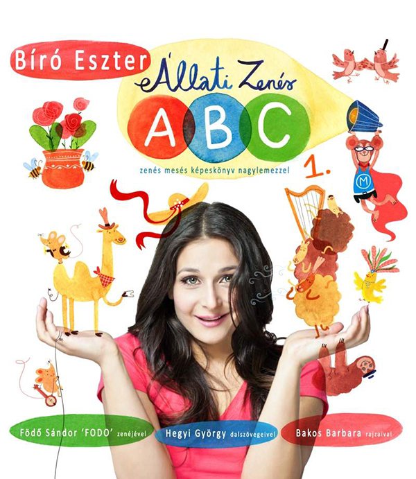 Állati zenés ABC 1 - könyvborító