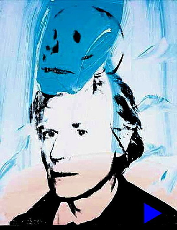 Andy Warhol: Önarckép koponyával (1968)