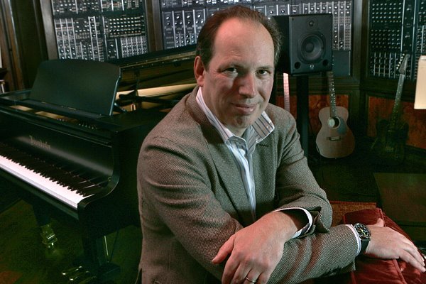 Hans Zimmer in studio