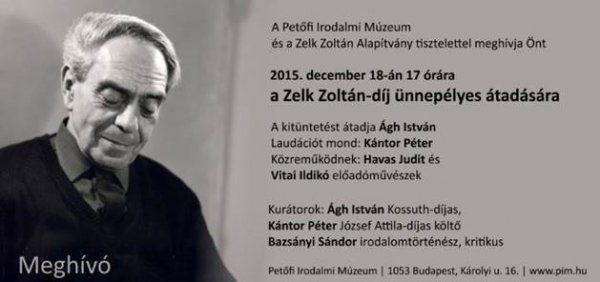 Zelk Zoltán-díj