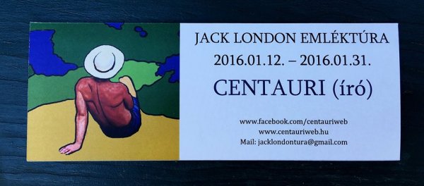 Centauri, Jack London túra