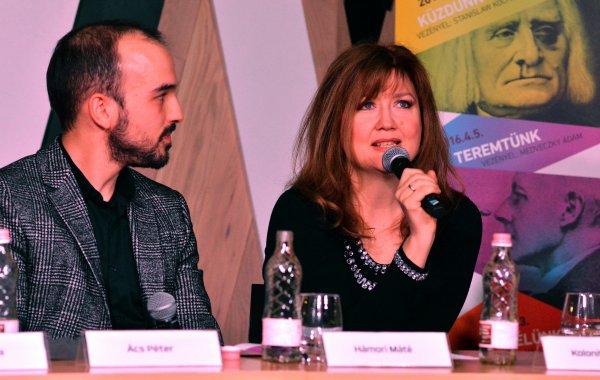 Kolonits Klára, Óbudai Danubia Zenekar sajtótájékoztató, 2016.01.26.