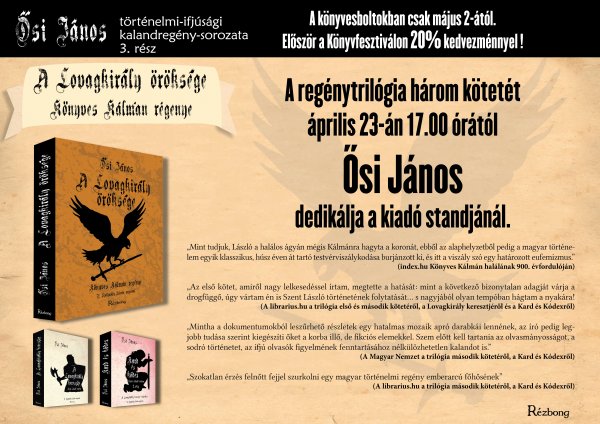 Könyvmegjelenés - Őrsi