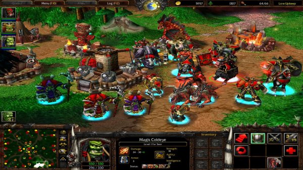 Részlet a WarCraft III játékmenetéből