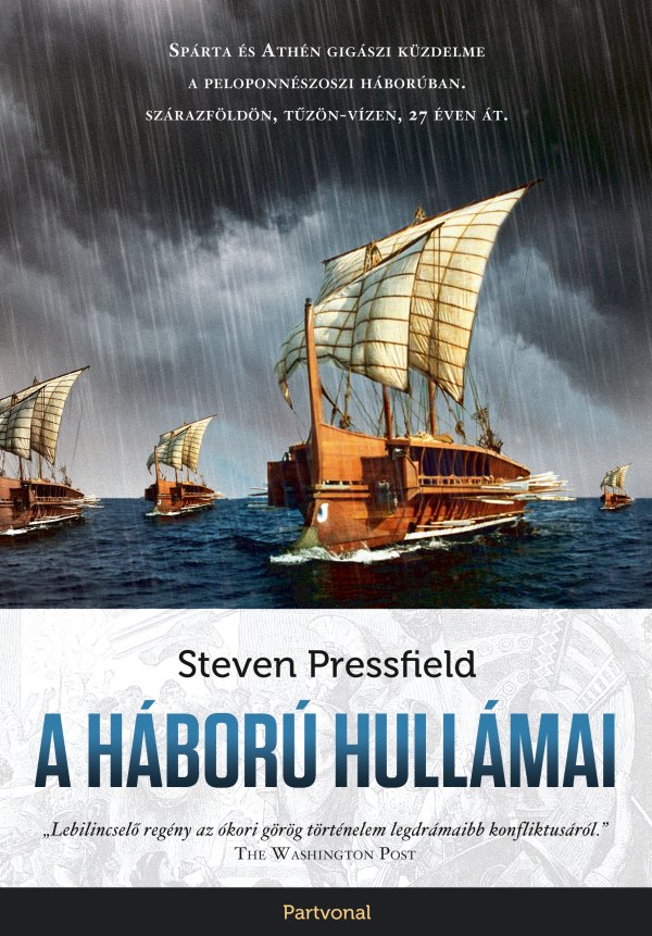 Steven Pressfield: A háború hullámai - könyvborító