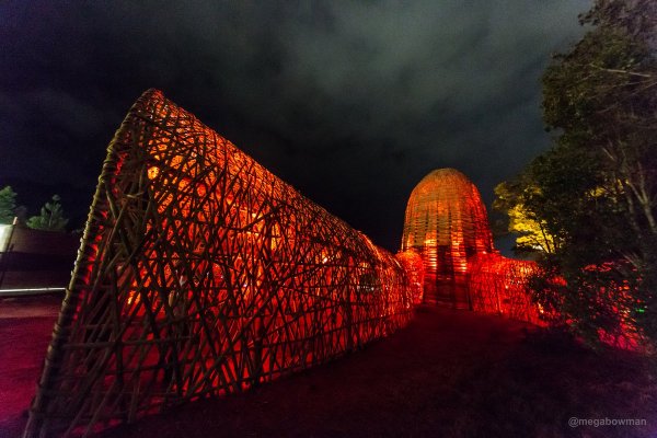 Wang Wen-Chih installációja, a Woven Sky (2013-2014)