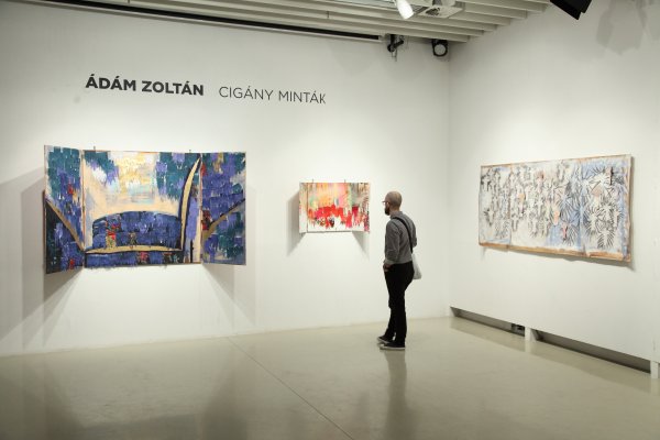 Ádám Zoltán - Cigány minták. Megnyitó. 2017 április 4.
