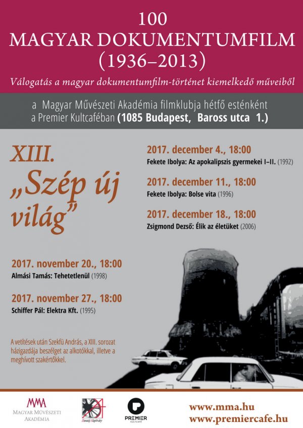 100 magyar dokumentumfilm