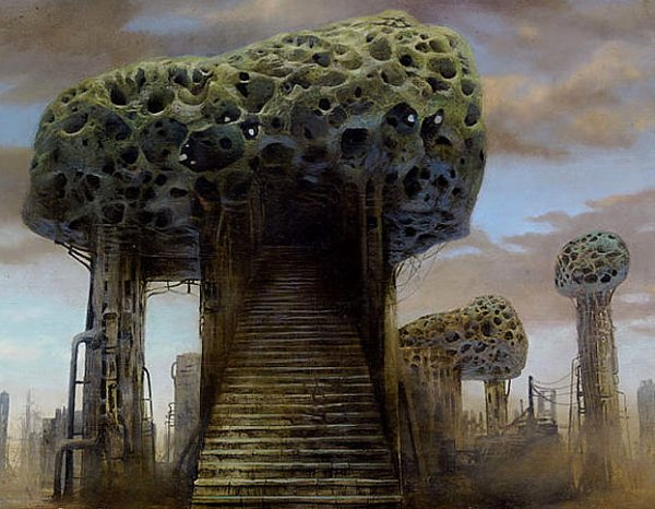 Zdzislaw Beksinski: Felhők