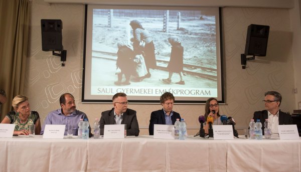 Saul Fia Emlékprogram sajtótájékoztató - Fotókredit: Hermann Ildikó
