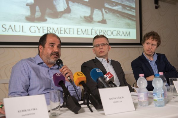 Saul Fia Emlékprogram sajtótájékoztató - Fotókredit: Hermann Ildikó