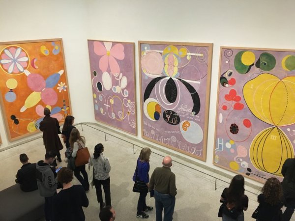 Hilma af Klint: Paintings for the Future - Guggenheim, New York - enteriőr