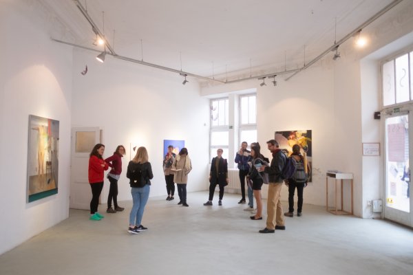 A női lélek mélységei és magasságai - Galériatúra, Ritual Trail to Self - FKSE, 2019. április 12. Fotó: ©Szabó János/BAW