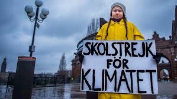 Greta Thunberg (kép: Hanna Franzen)