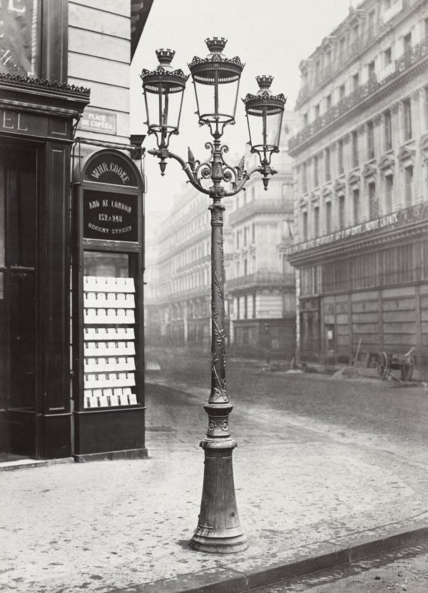 Charles Marville: Place de l'Opéra