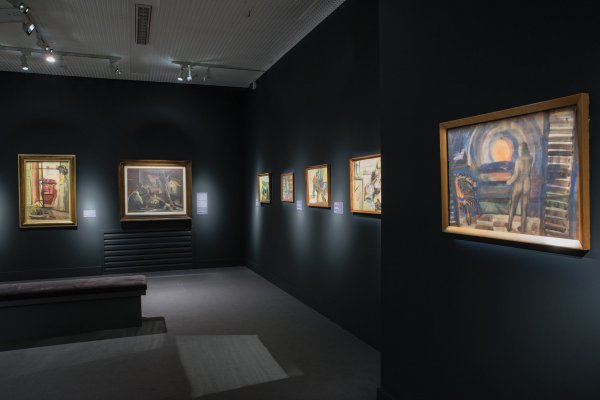 Kihűlt világ Farkas István (1887–1944) művészete c. kiállítás. Magyar Nemzeti Galéria, 2019. december 12. – 2020. március 1. Fotó: Makrai Péter