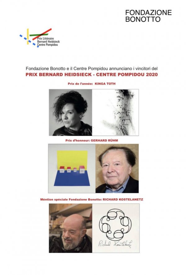Bernhard Heidsieck–Pompidou Központ, 2020