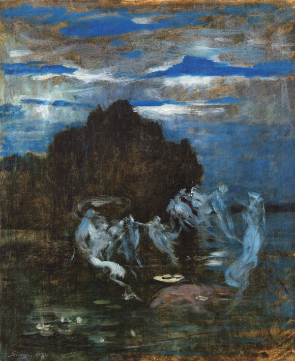 Szinyei Merse Pál: Tündérek tánca, 1874, Virág Judit Galéria