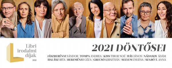 A 2021-es Libri irodalmi díj döntősei