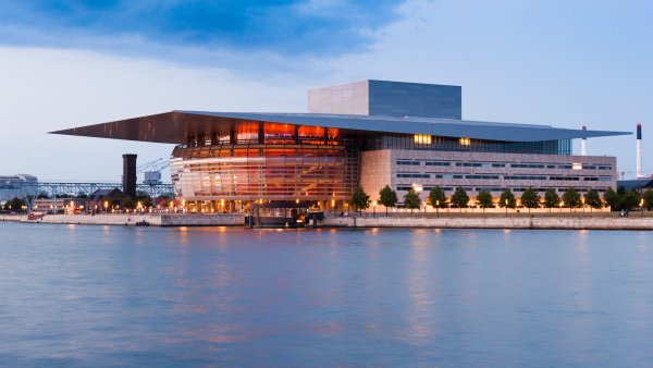 A Koppenhágai Opera főhomlokzata