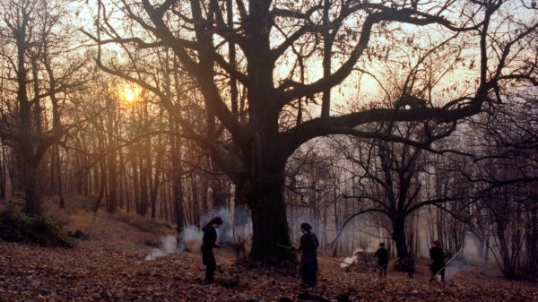 Képkocka A gesztenyeerdők meséiből. Forrás: Budapest Film