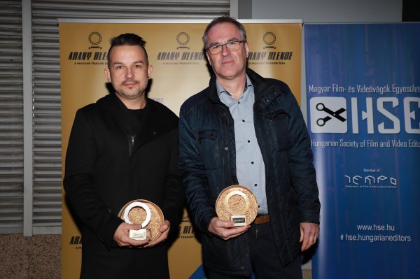 Bedő Barna és Polyák György, a fődíjas trailer alkotói - Fotó: Forgó Rebeka