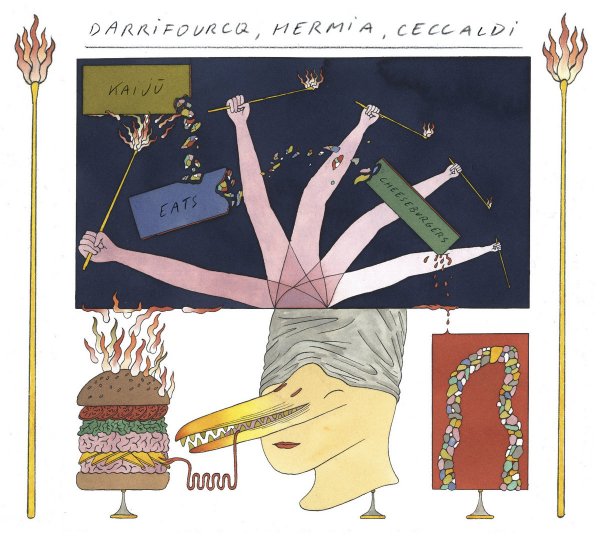 Darrifourcq Hermia Ceccaldi: Kaiju eats Cheeseburgers