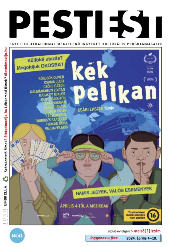 A Pesti Est borítója