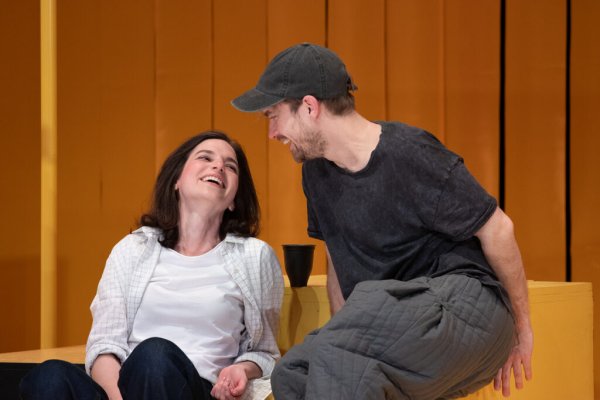Roxane (Koós Boglárka) és Cyrano de Bergerac (Böröndi Bence)
