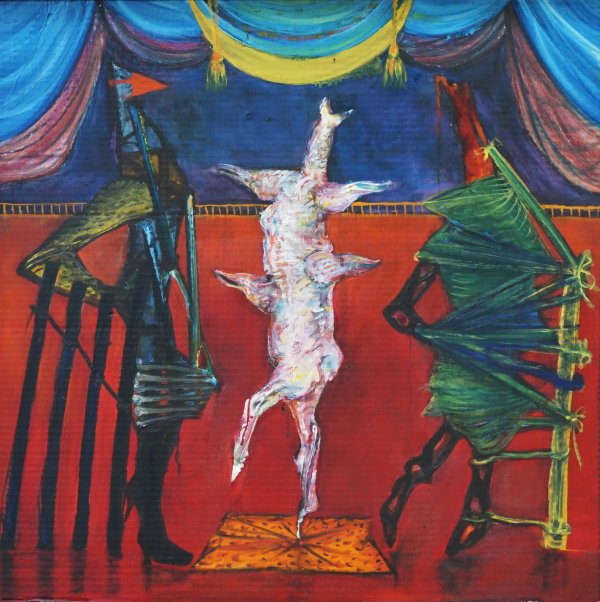 El Kazovszkij Táncosnő két kísérővel II., 1982