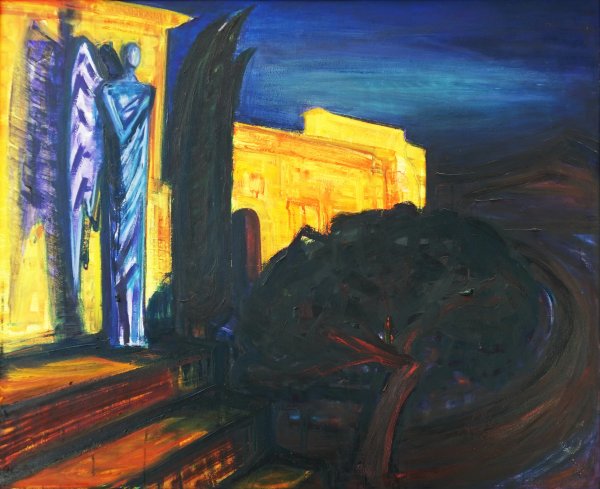 El Kazovszkij Aranyfal őrangyallal - Róma környéki őrangyal, 1996