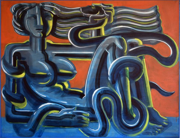 Kecső Endre_Orákulum_olaj, vászon_2022