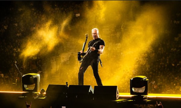 James Hetfield – Metallica – Puskás Ferenc stadion