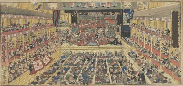 III. Utagava Tojokuni: Odori-keijó Edo-e no szakae