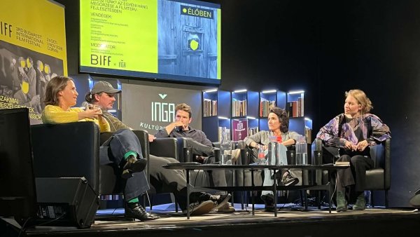 Szíjártó Anna, Veres Attila, Szabó Iván, Angyalosy Eszter és Kerékgyártó Yvonne