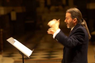 Sólyom Richárd. Fotó: www.gabrielichoir.org