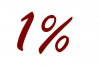 1% 1%