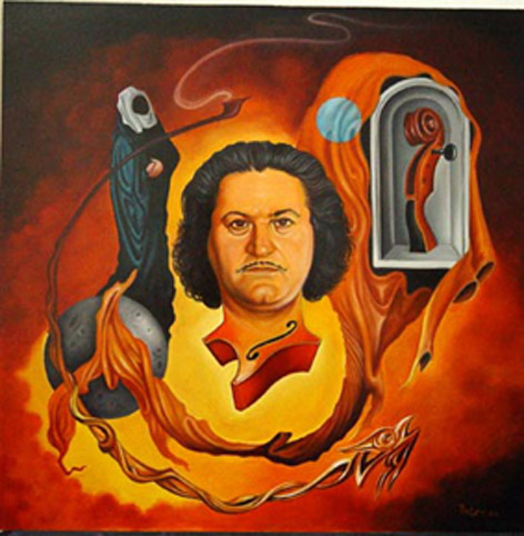 Hegedű művész