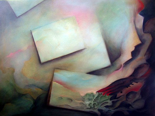 Angyali üdvözlet 1 (80 x 100) akril - vászon
