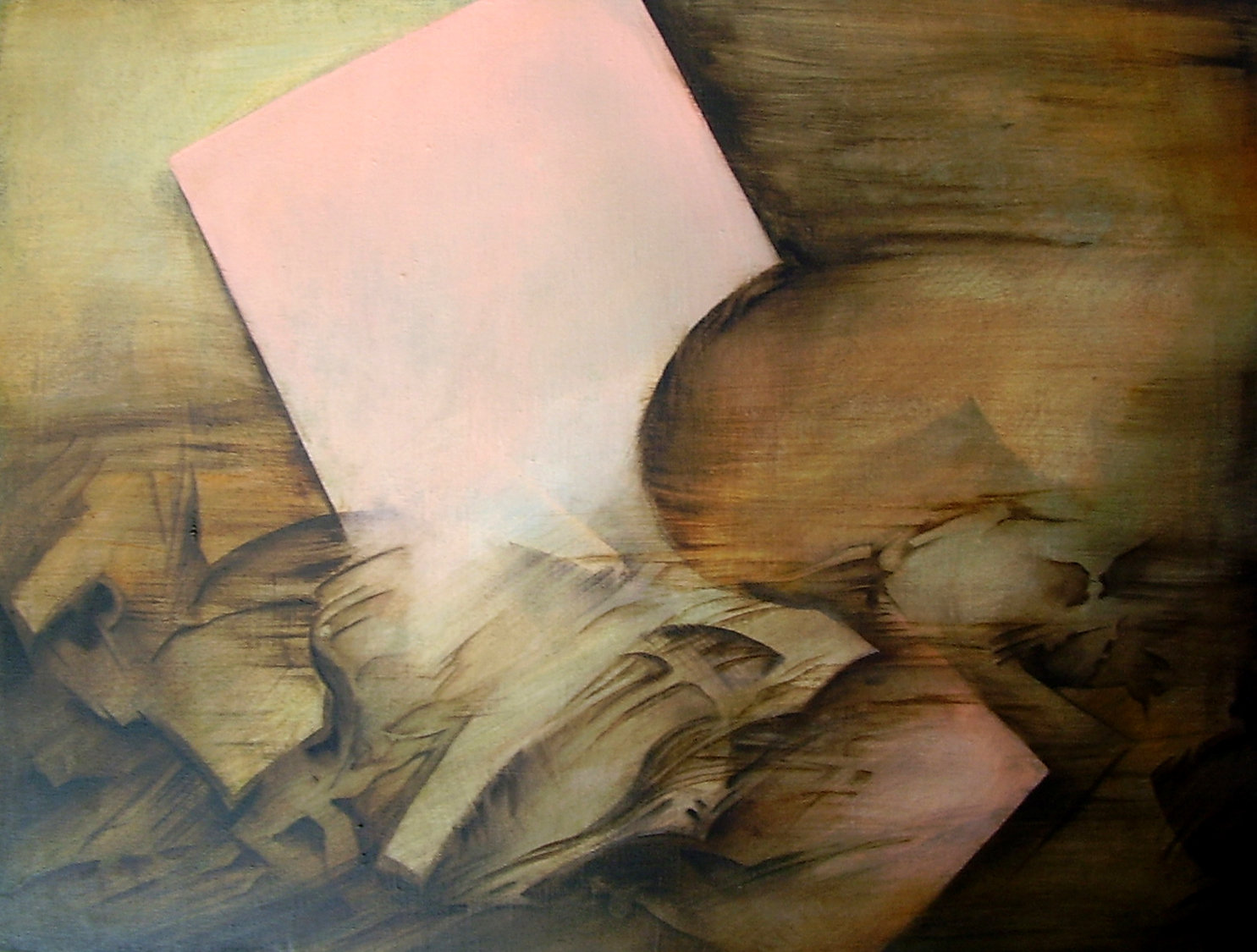 Elnyomás (80 x 110) akril - vászon