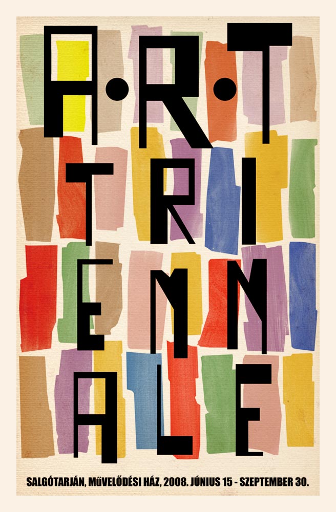 Art Triennale poszter