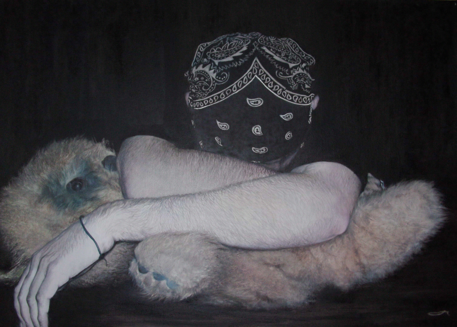 4. Hiányérzet (olaj, vászon 50×70, 2012.03)