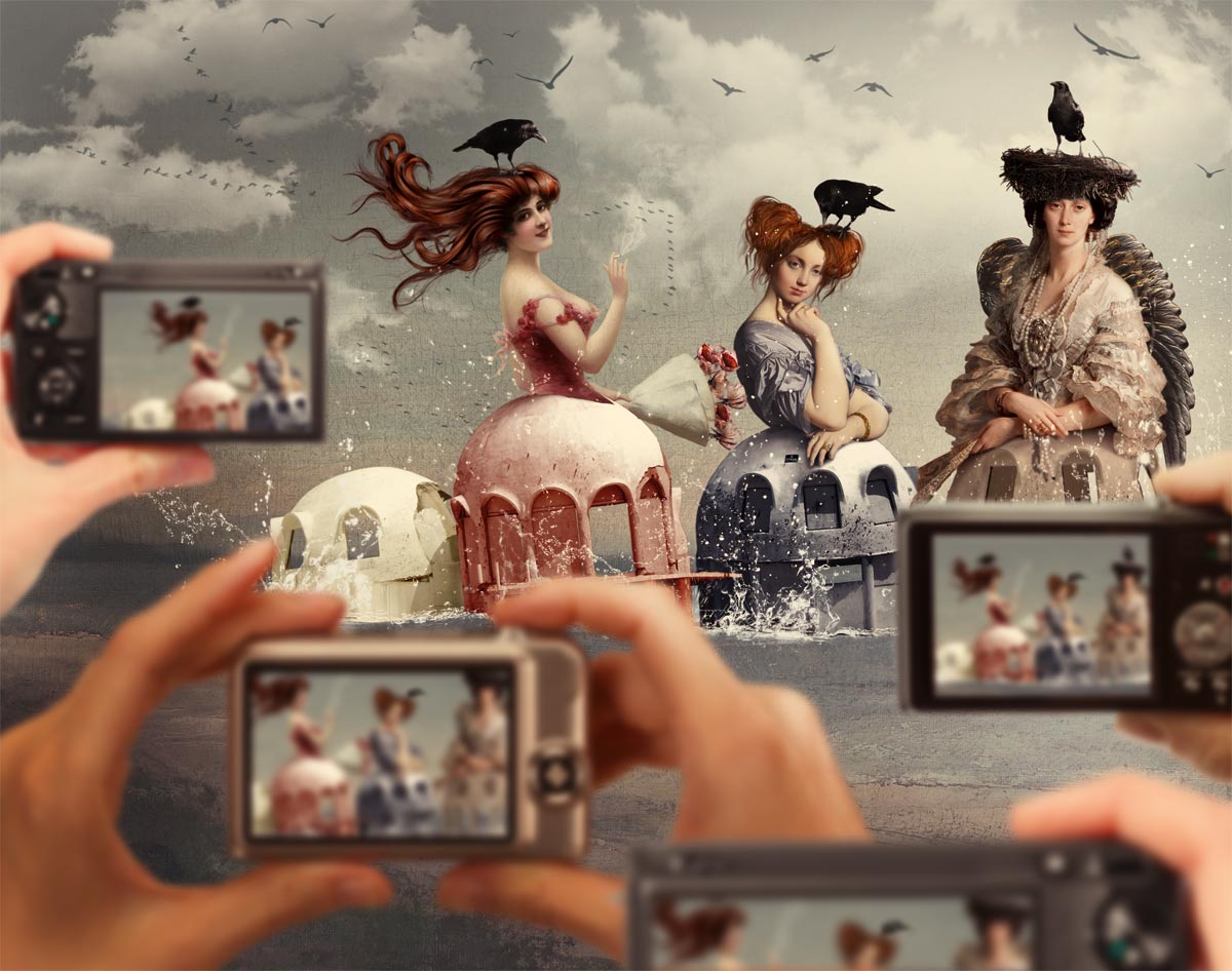 The Photo Shoot (The Three Graces)