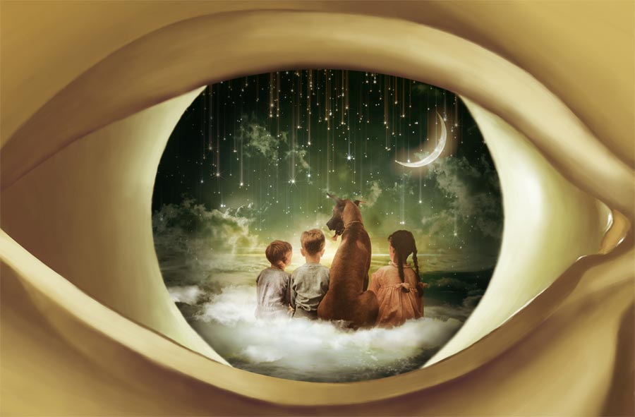 As If By Magic We See